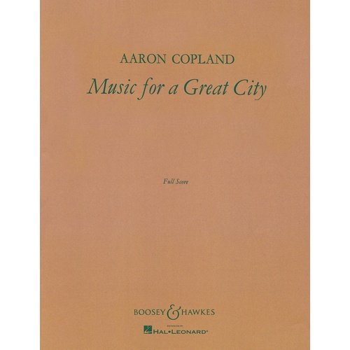 Music Great City Score