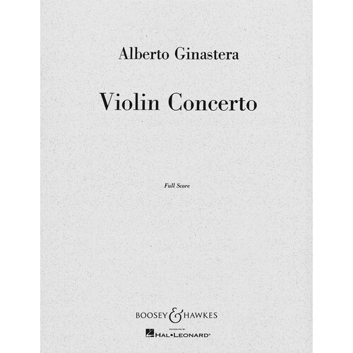 Violin Concerto F/Sc (Softcover Book)
