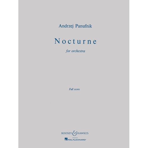 Nocturne For Orch Stsc