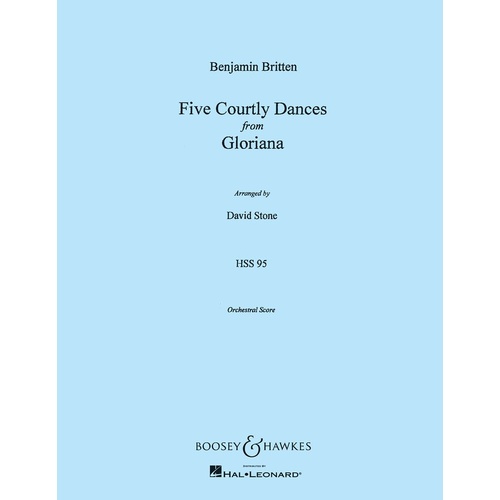Five Courtly Dances Sc