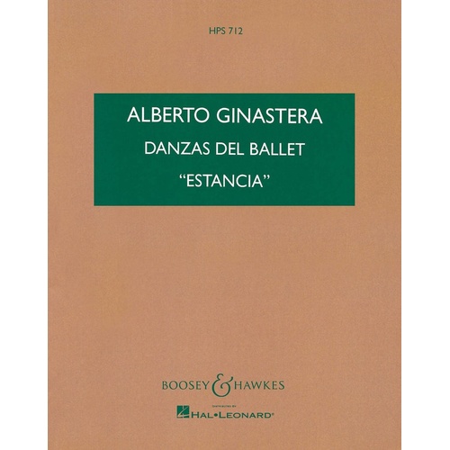 Ginastera - Danzas Del Ballet Study Score