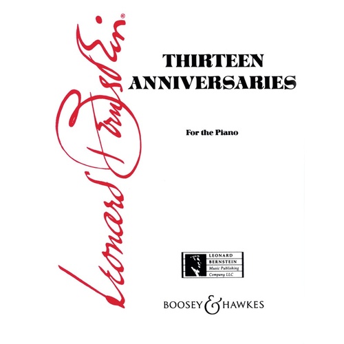 13 Anniversaries Piano (Softcover Book)