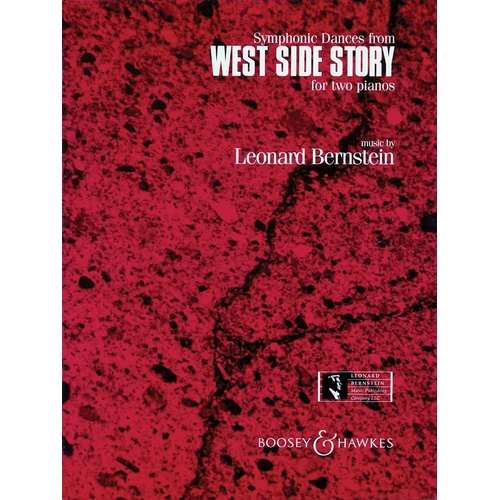Symphonic Dances From West Side Story 2 Piano 4 Ha (Softcover Book)