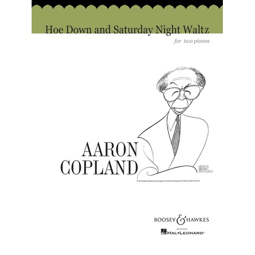 Hoe Down And Saturday Night Waltz 2 Piano 4 Hand (Softcover Book)