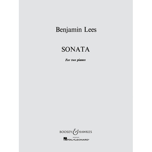 Sonata For Two Pianos (Softcover Book)