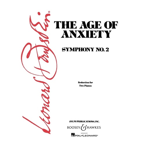 Age Anxiety Sym2 2Piano (Softcover Book)