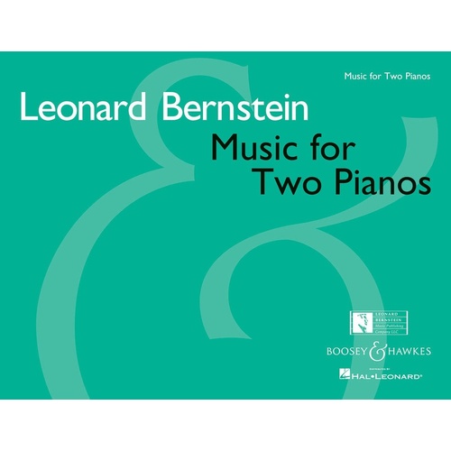 Music For Two Pianos Bernstein (Softcover Book)