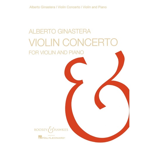 Violin Concerto Violin Piano (Softcover Book)