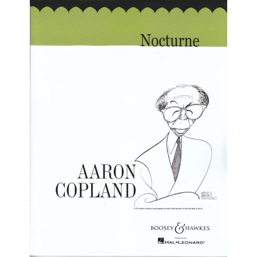 Copland Nocturne for Violin and Piano, AMEB Grade 7, Published by Boosey & Hawkes
