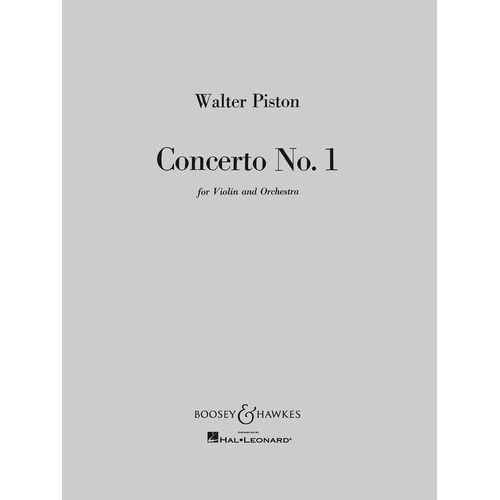 Violin Concerto No.1 Violin Orch Sco (Softcover Book)