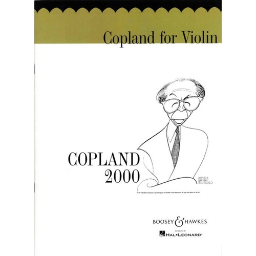 Copland For Violin (Softcover Book)