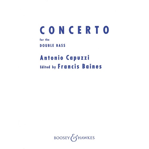 Concerto Double Bass (Softcover Book)