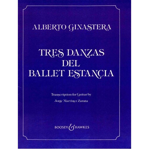 Tres Danzas Estan Guitar (Softcover Book)
