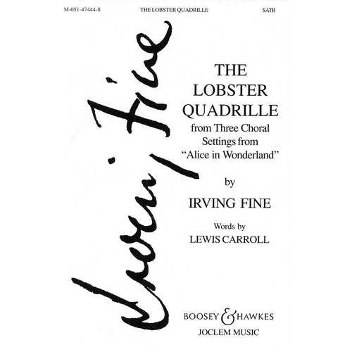 Lobster Quadrille SATB (Octavo)