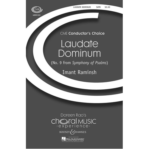 Laudate Dominum SATB (Octavo)