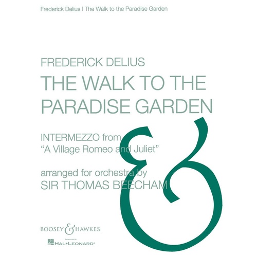 Walk To The Paradise Garden Score/Parts