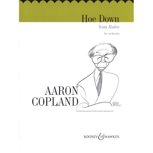 Hoe Down From Rodeo For Full Orch Full Score