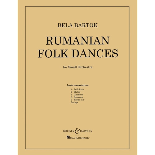 Rumanian Flk Dances Sco