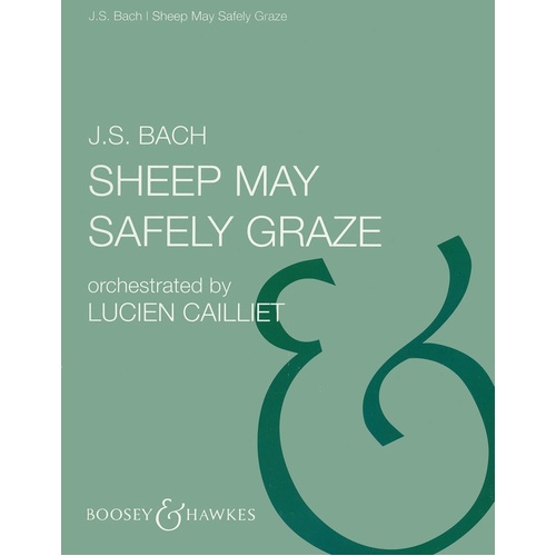 Sheep May Safely Graze Sco Pts