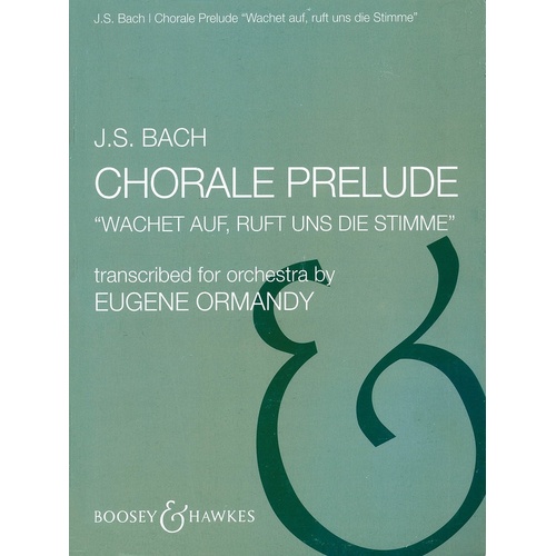 Chorale Prelude Score/Parts