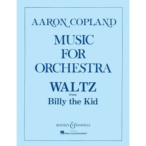 Waltz Billy Kid Score/Parts