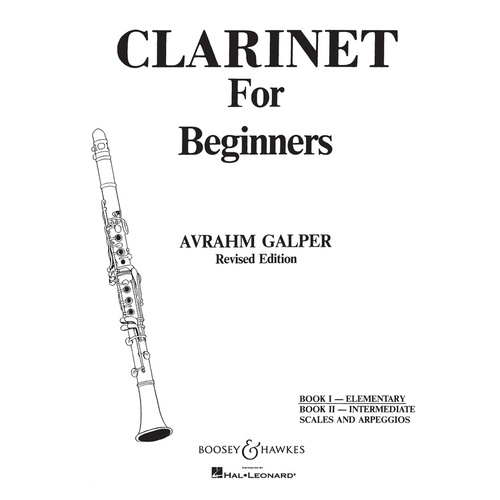 Clarinet For Beginners Book 1 (Softcover Book)