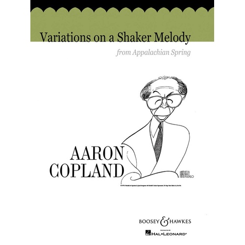 Variations On A Shaker Melody F/Sc