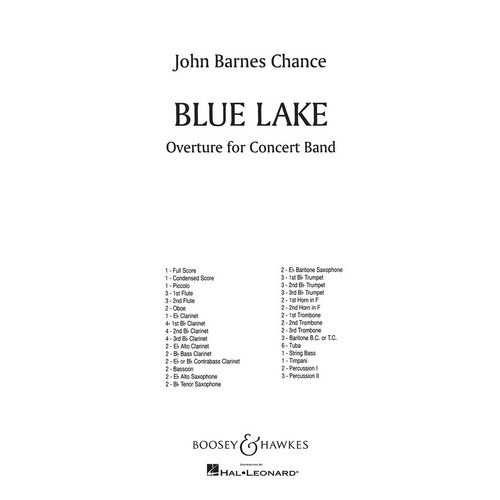 Blue Lake Full Score