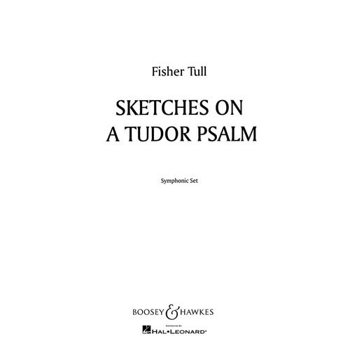 Sketches On A Tudor Psalm Score/Parts
