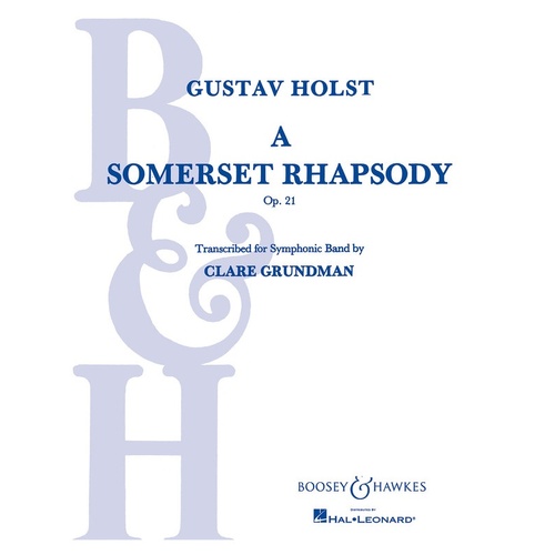 A Somerset Rhapsody Concert Band  Score/Parts