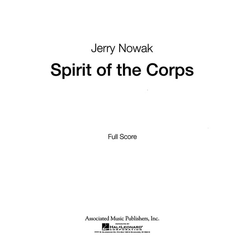 Spirits Corps Score/Parts