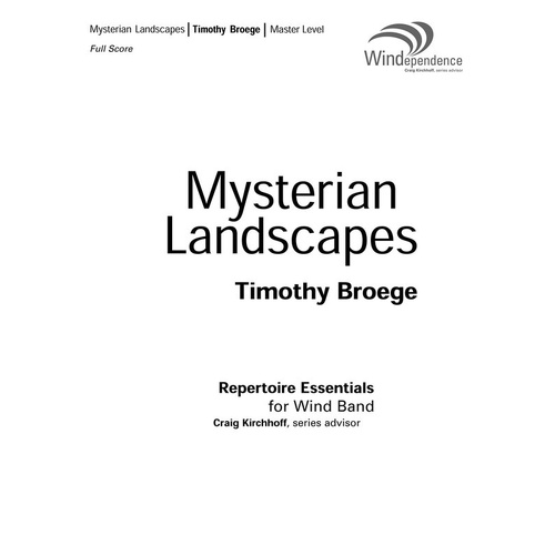 Mysterian Land Score/Parts