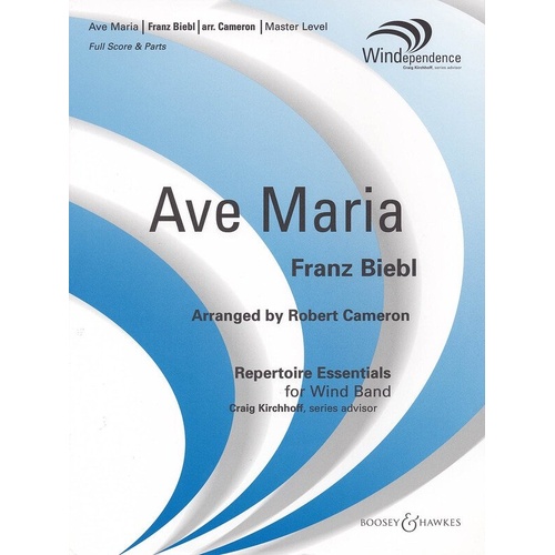 Ave Maria for Wind Ensemble - Score Only