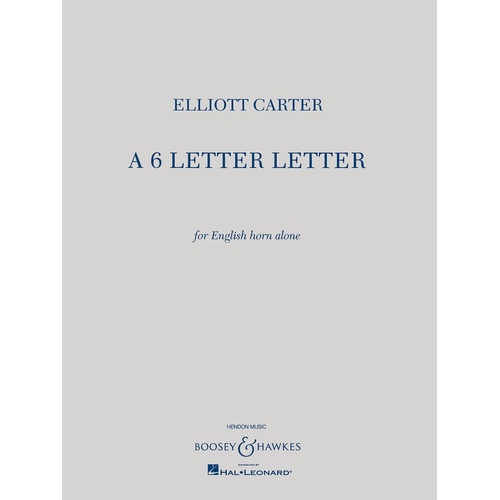 6 Letter Letter Cor