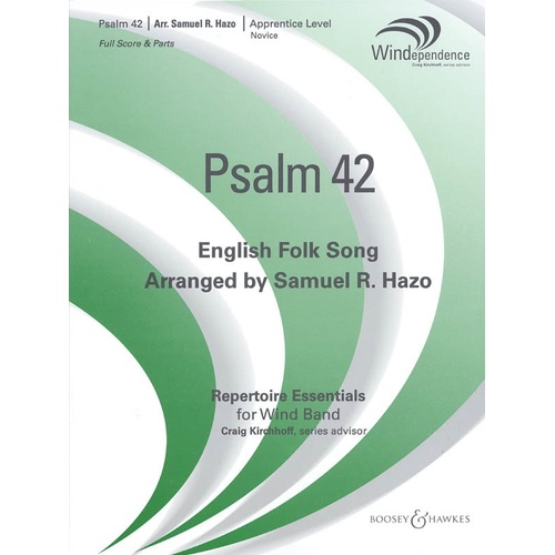 Psalm 42 Bhcb2-3 (Music Score/Parts)