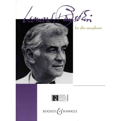 Bernstein For Alto Sax (Softcover Book)