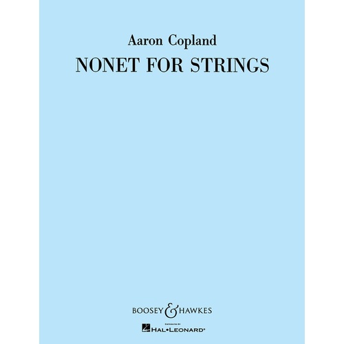 Nonet For Strng Sc/Pt