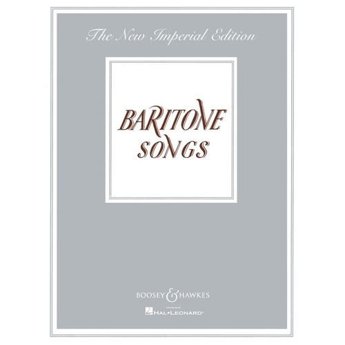Baritone Songs Imperial Edition Pv