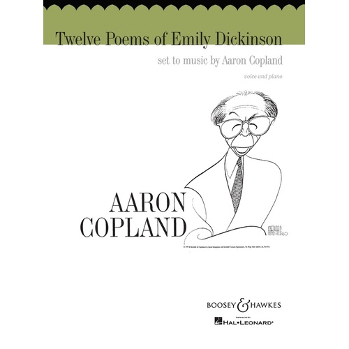 Twelve Poems Of Emily Dickinson Voice/Piano (Softcover Book)