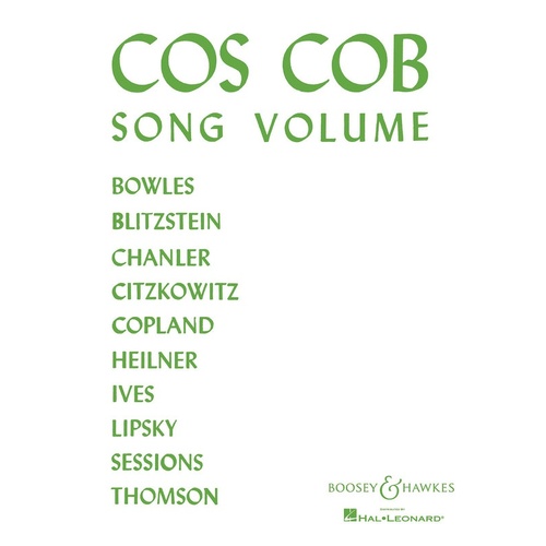 Cos Cob Song Vol Vo/Piano (Softcover Book)