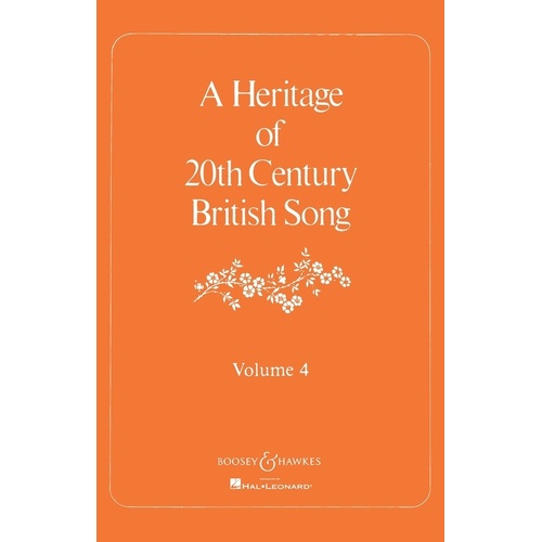 Heritage Of 20th Century British Song Vol 4