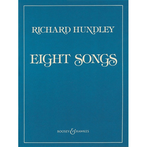 Eight Songs Voc/Piano (Softcover Book)