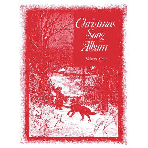 Christmas Song Album Vol 1 Vocal / Piano (Red) (Softcover Book)