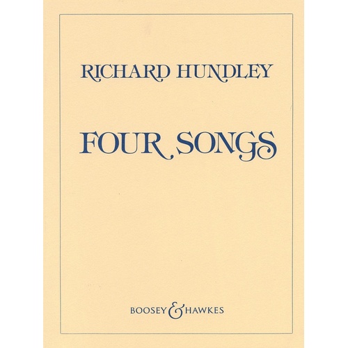 Four Songs Voc/Piano (Softcover Book)