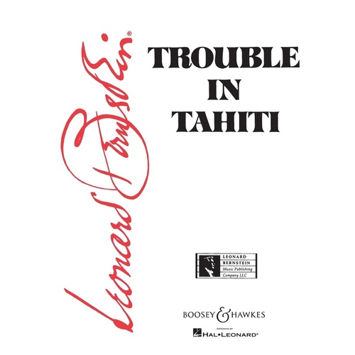 Trouble In Tahiti Voc Sc