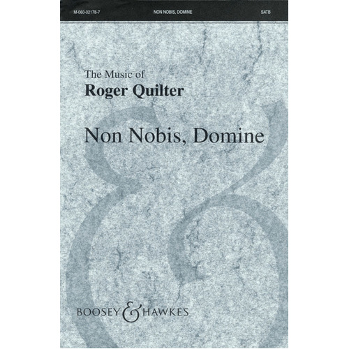 Non Nobis Domine SATB