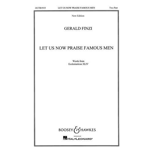 Let Us Now Praise Famous Men 2Pt (Octavo)