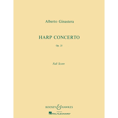 Harp Concerto Full Sc (Music Score)