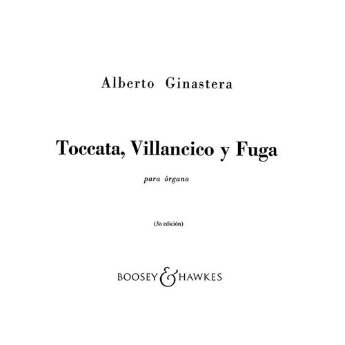 Toccata Vill Fuga Org