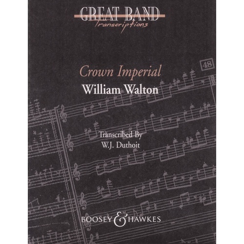 Crown Imperial Concert Band  Score/Parts